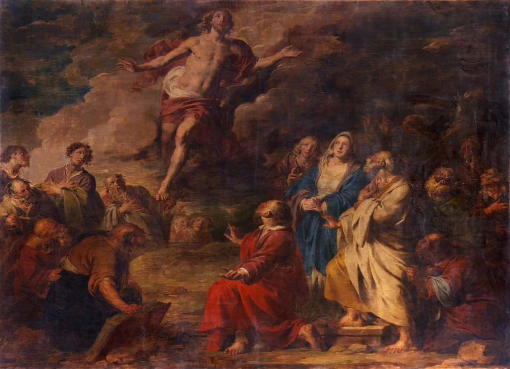 Pieter Jozef Verhaghen - L'ascensione di Cristo, M van Museum Leuven, Lovanio